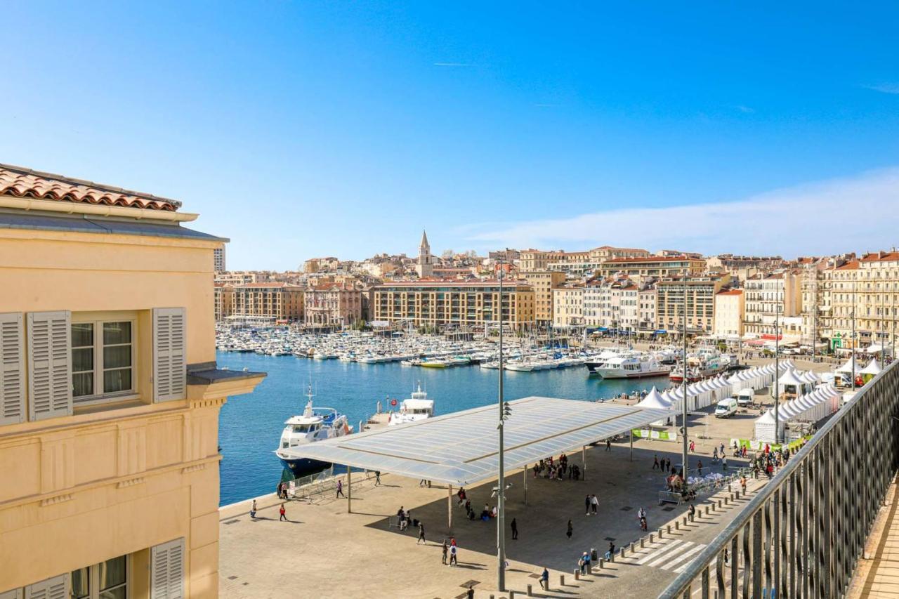 Le Pytheas - Vue Vieux-Port Avec Terrasse Et Clim Apartman Marseille Kültér fotó