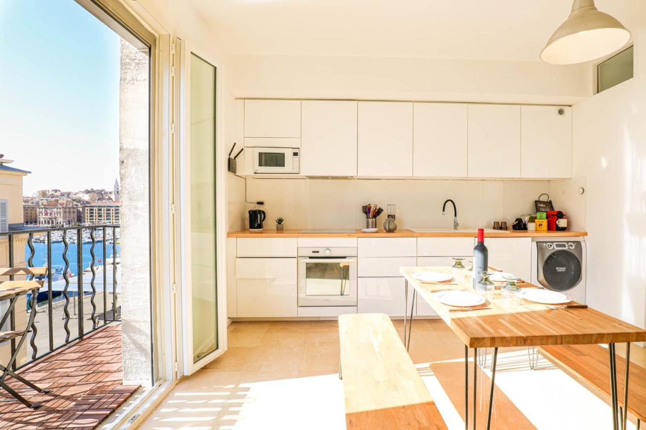 Le Pytheas - Vue Vieux-Port Avec Terrasse Et Clim Apartman Marseille Kültér fotó